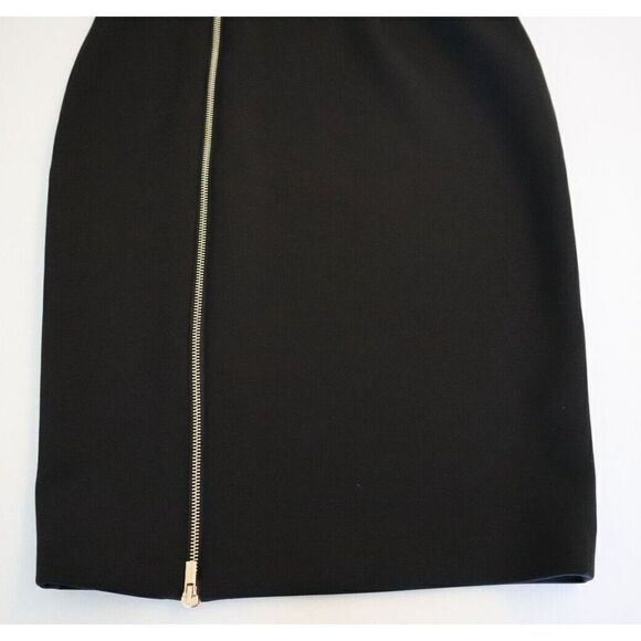 Calvin Klein CD2M153F Women's Sz 2 Black Asymmetrical Sheath Dress - Picture 9 of 16